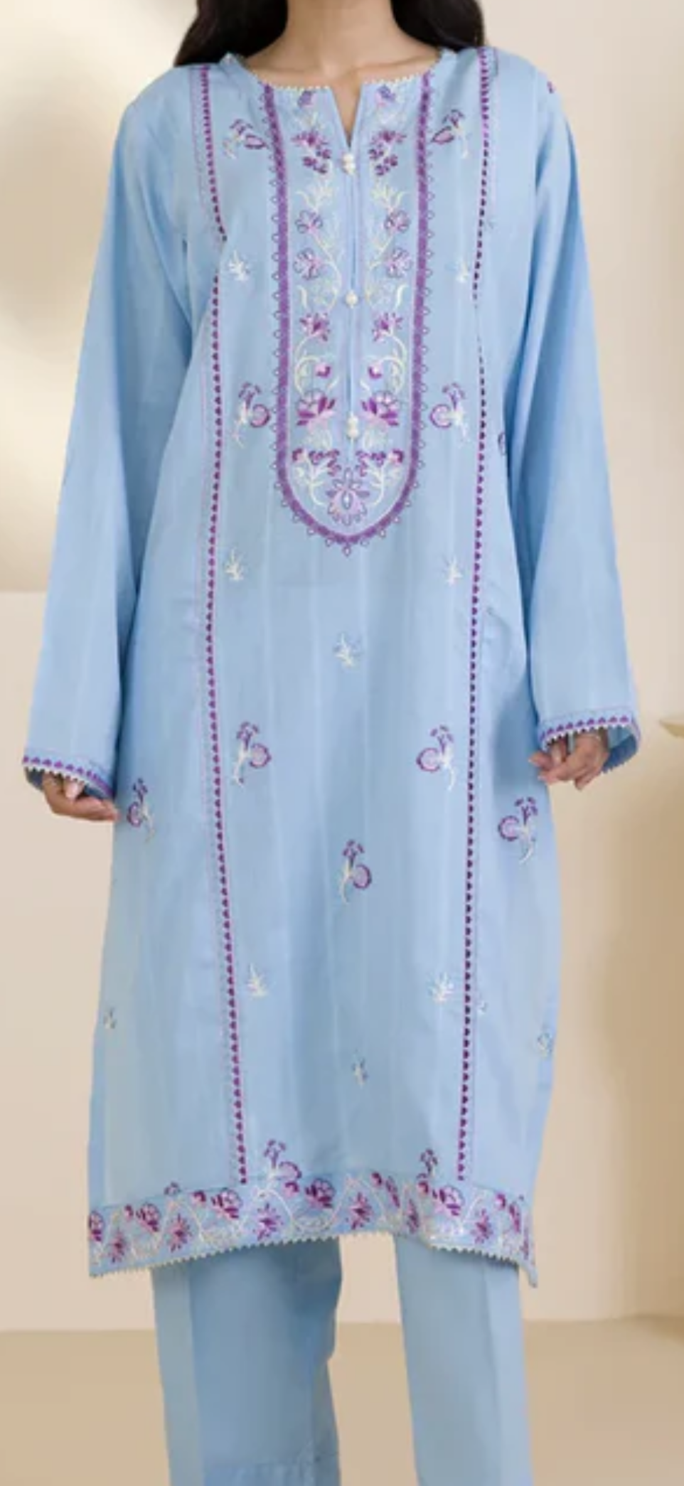 ZELLBURY 03PC STITCH/ Blue-0231