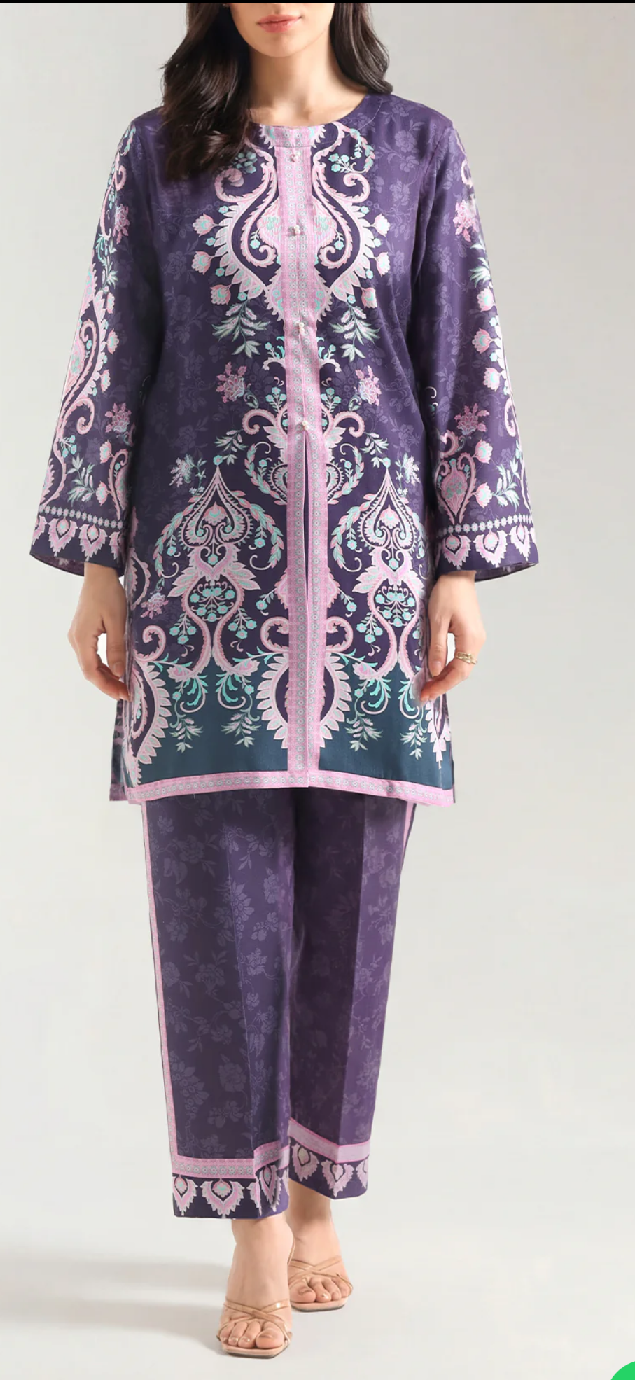SAYA 02PC STITCH/ PURPLE-023