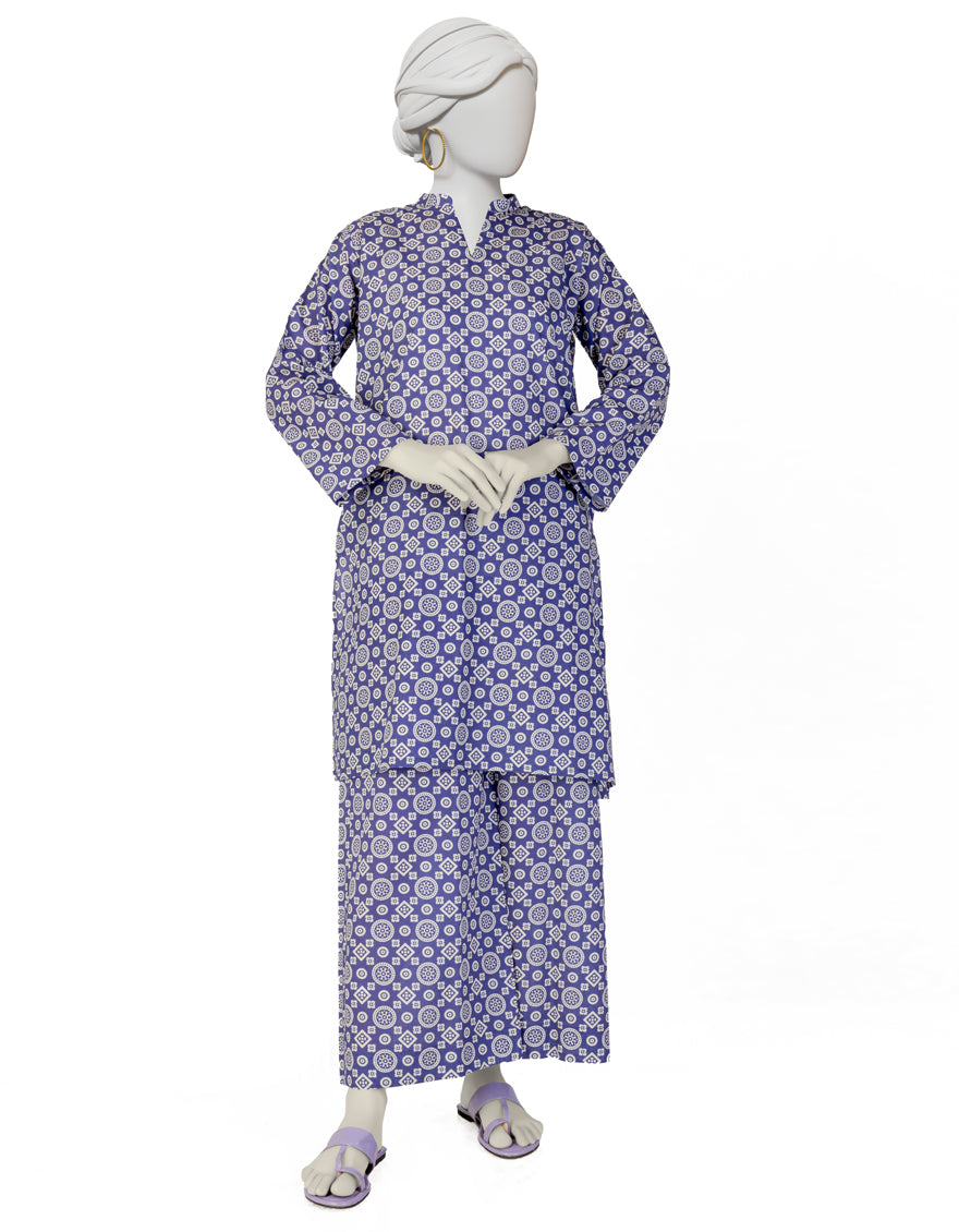 J. 01 PC STITCH KURTI / BLUE -366