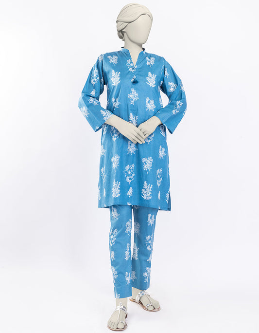 J. 01 PC STITCH KURTI / BLUE -416