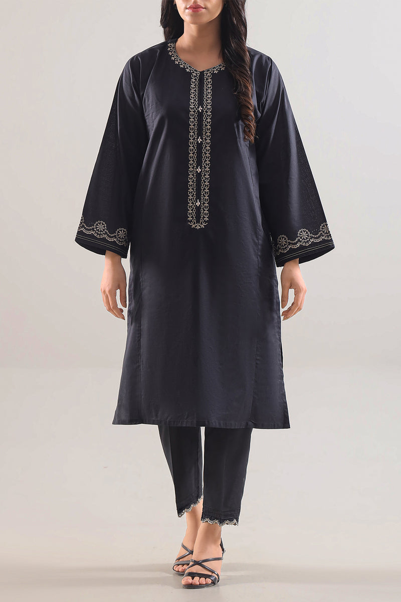 SAYA 02 PC STITCH SUIT / BLACK
