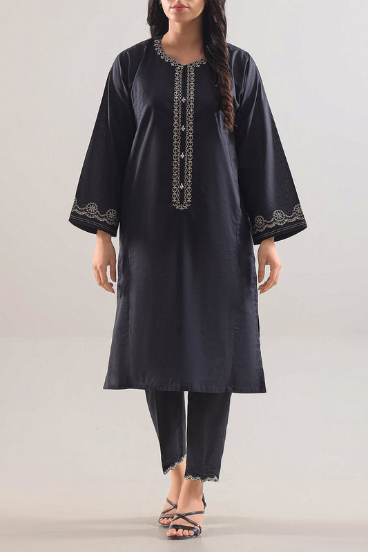 SAYA 02 PC STITCH SUIT / BLACK