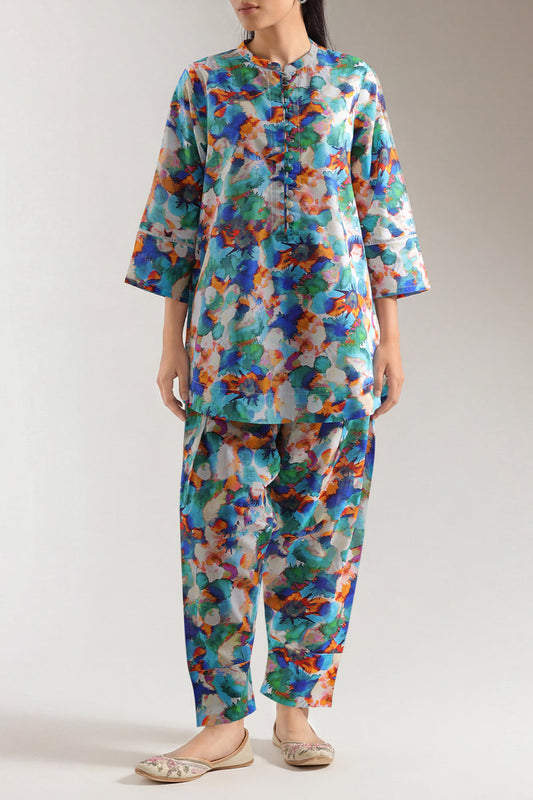 saya 02 pc stitch suit / mutli /2328