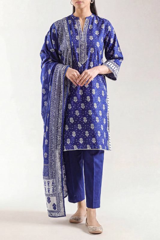 saya 03 pc stitch suit / blue -751