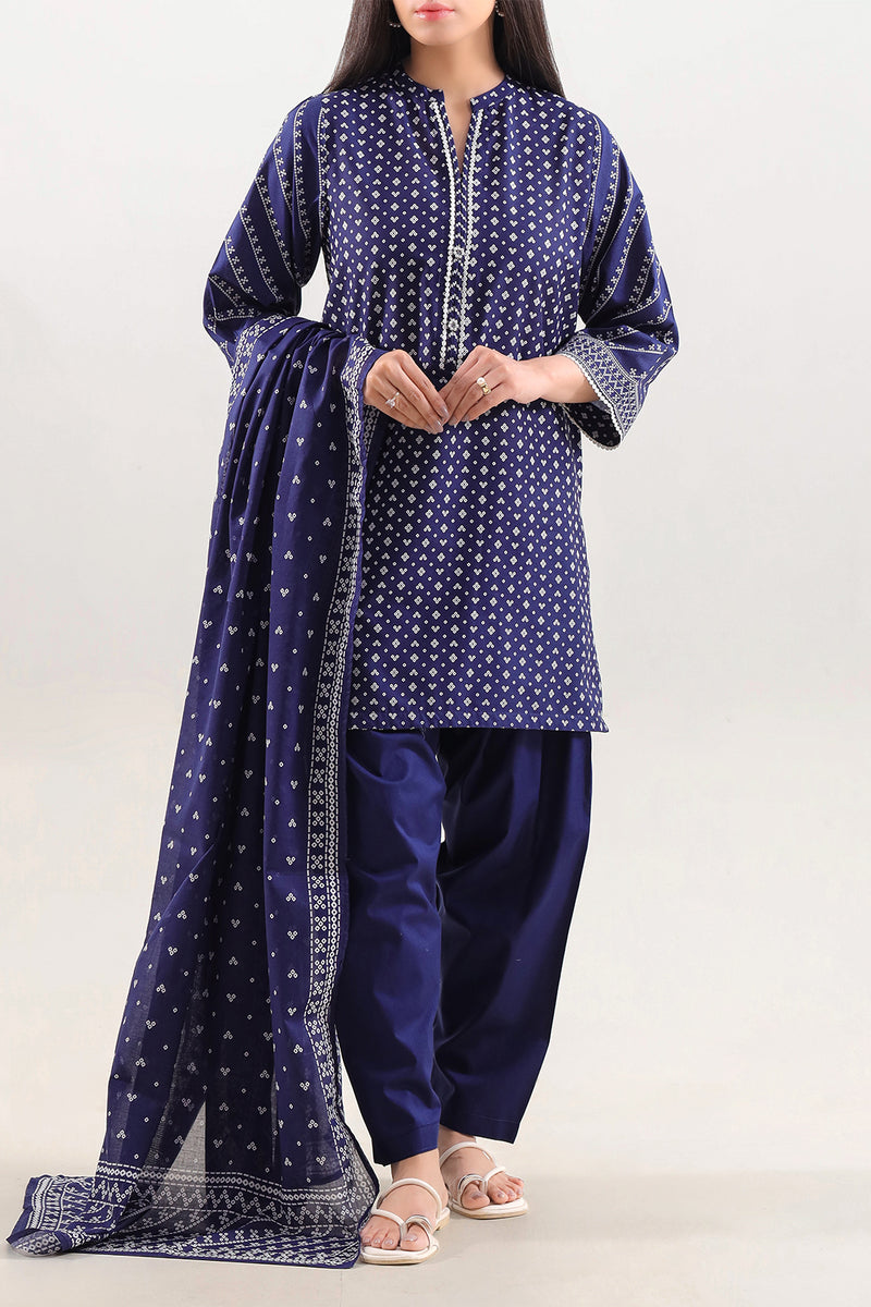SAYA 03 PC STITCH SUIT / BLUE -756