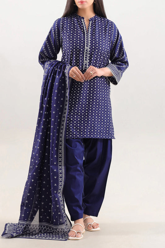 SAYA 03 PC STITCH SUIT / BLUE -756