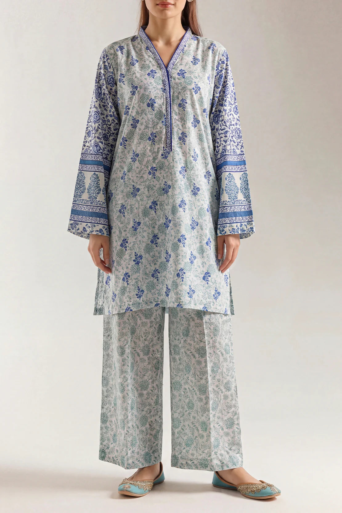 SAYA STITCH 02PC/BLUE-2524