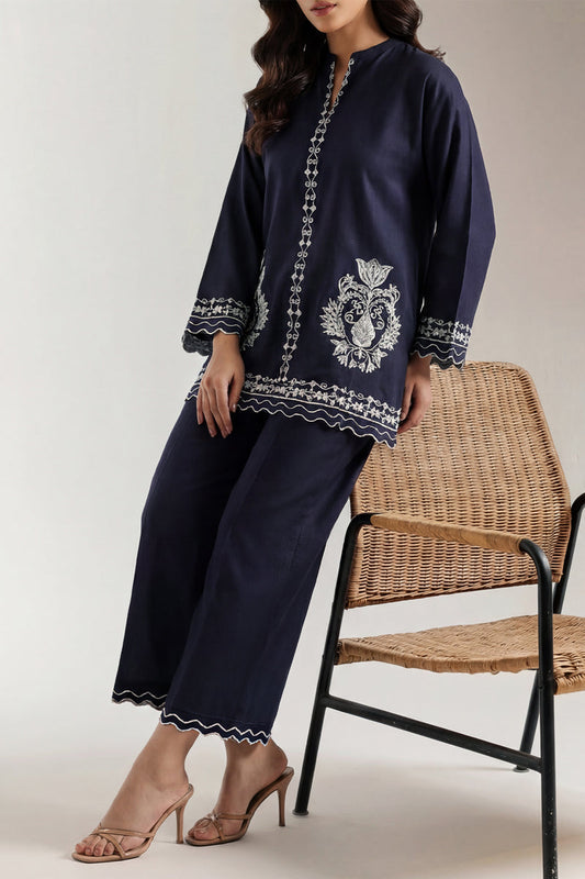 saya 02  pc stitch suit / black -1310
