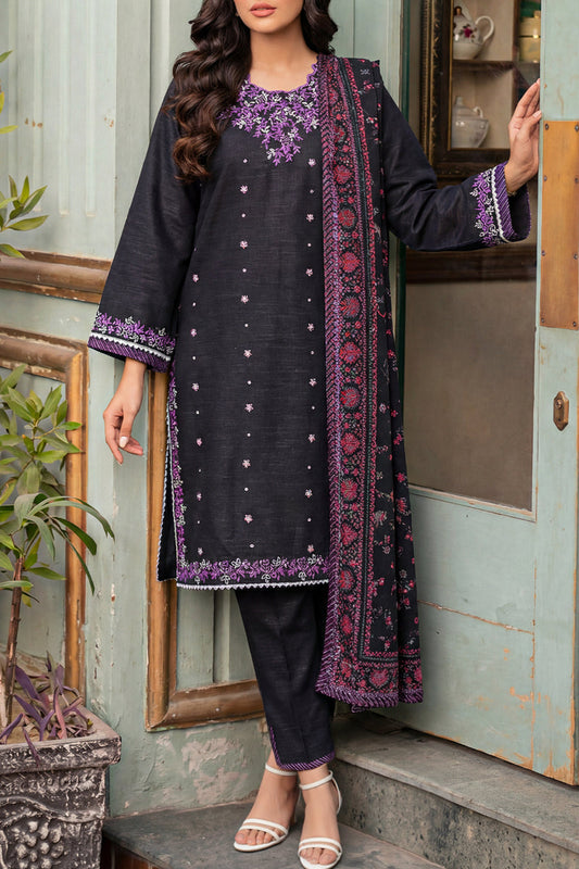 SAYA 03 PC STITCH SUIT / BLACK -216