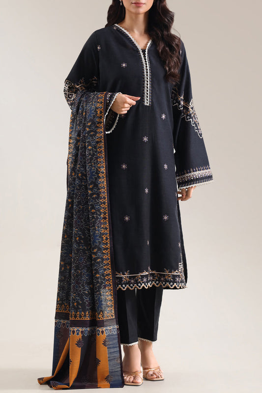 SAYA 03 PC STITCH SUIT / BLACK -222