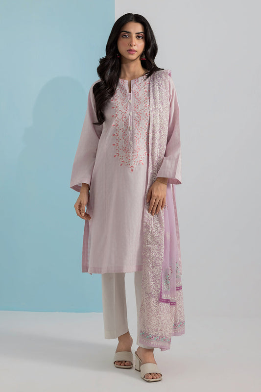 ZELLBURY 02 PC STITCH / SHIRT / TOURSER / PINK