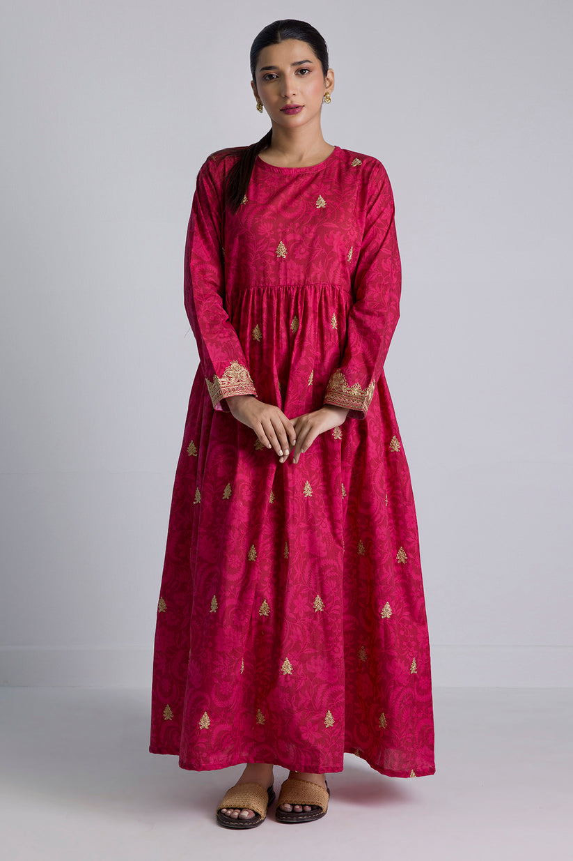ZELLBURY 01 PC STITCH TUNICS / RED -0123744