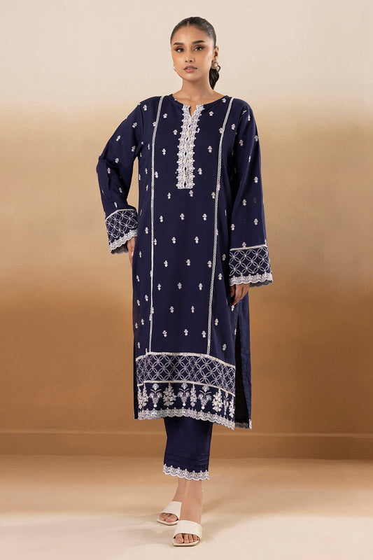 ZELLBURY 02 PC STITCH SUIT / BLUE -0125431