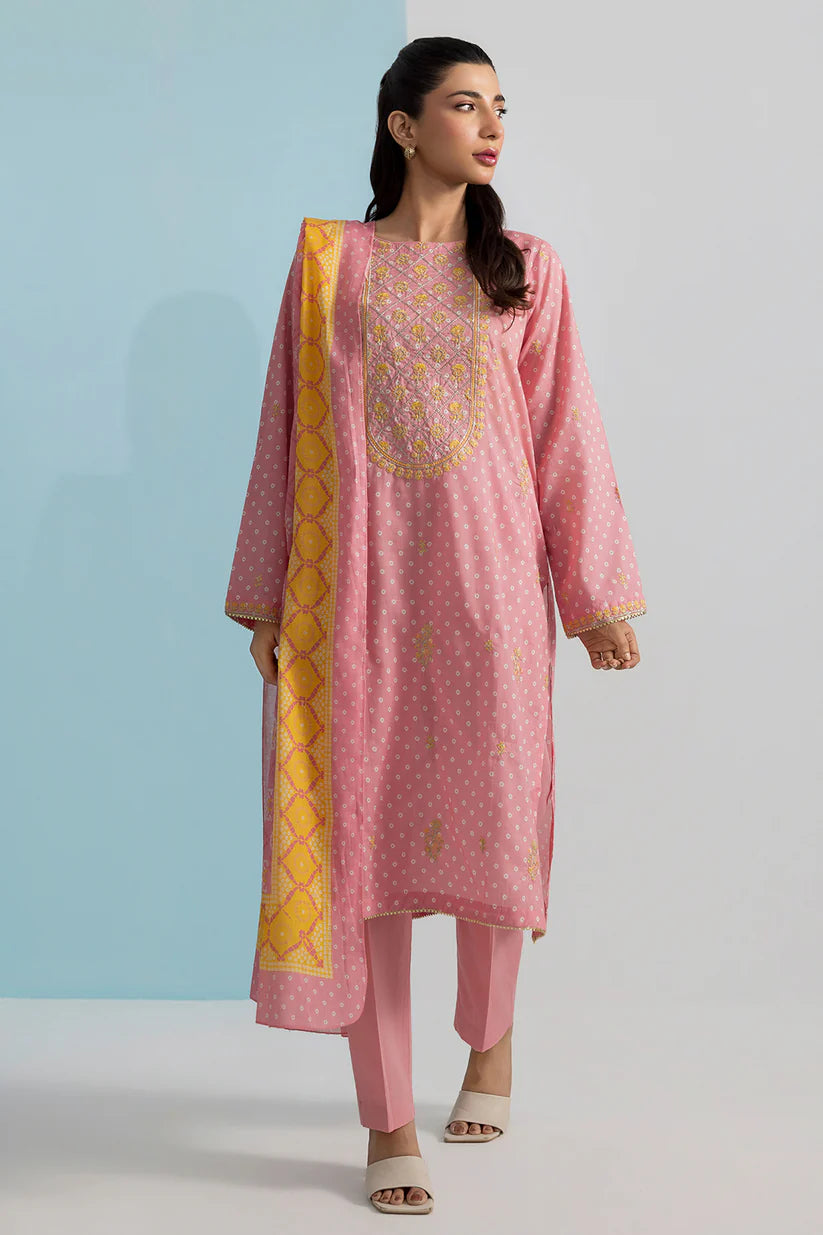 ZELLBURY 03PC STITCH/PINK-2531937