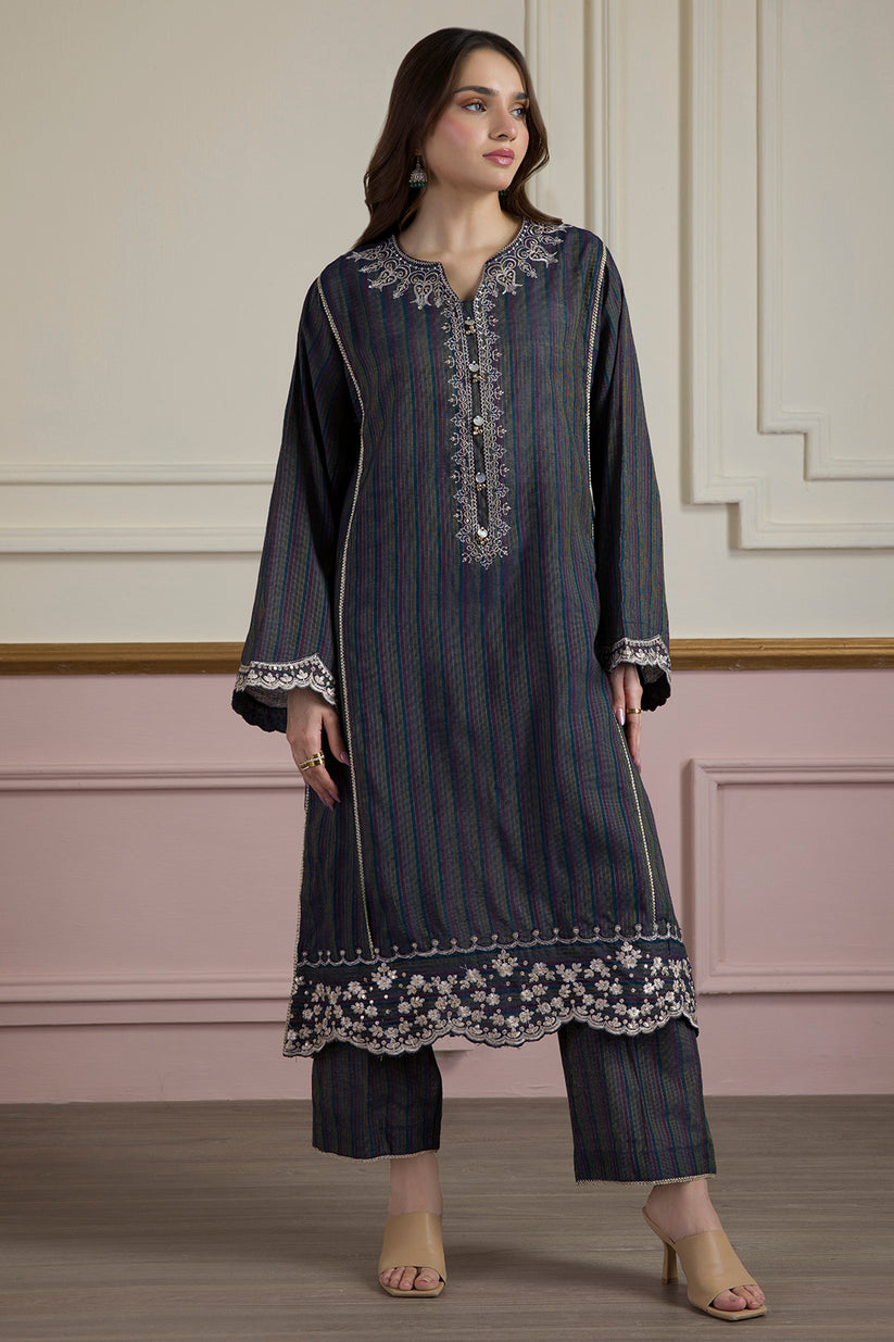 ZELLBURY 02 PC STITCH SHIRT TROUSER / MULTI