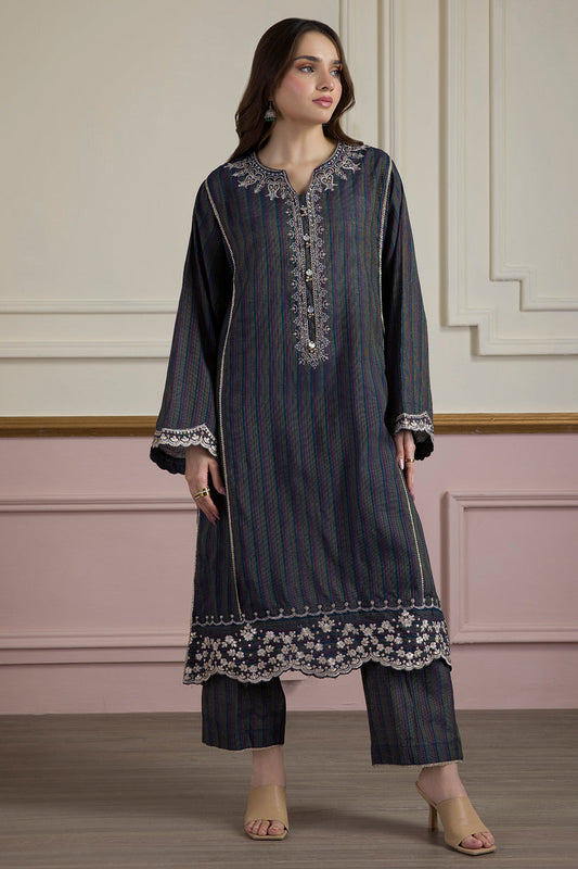 ZELLBURY 02 PC STITCH SHIRT TROUSER / MULTI