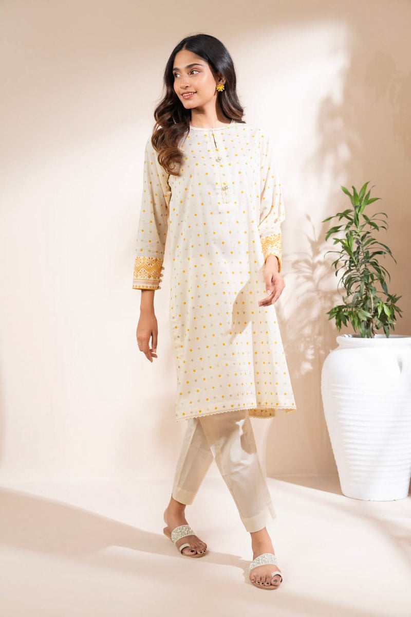 al karam 02 pc stitch suit / cream -6121