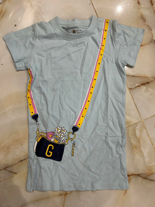 alkaram 01 pc stitch shirt / blue