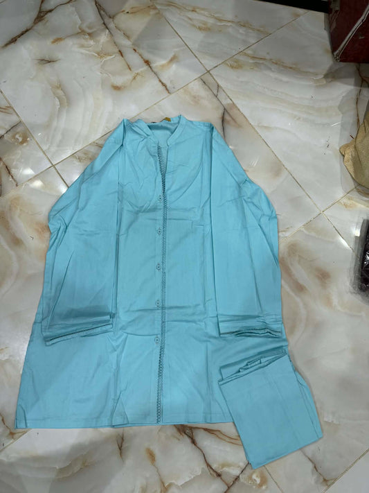 MTJ 02 PC STITCH SUIT / SKY BLUE