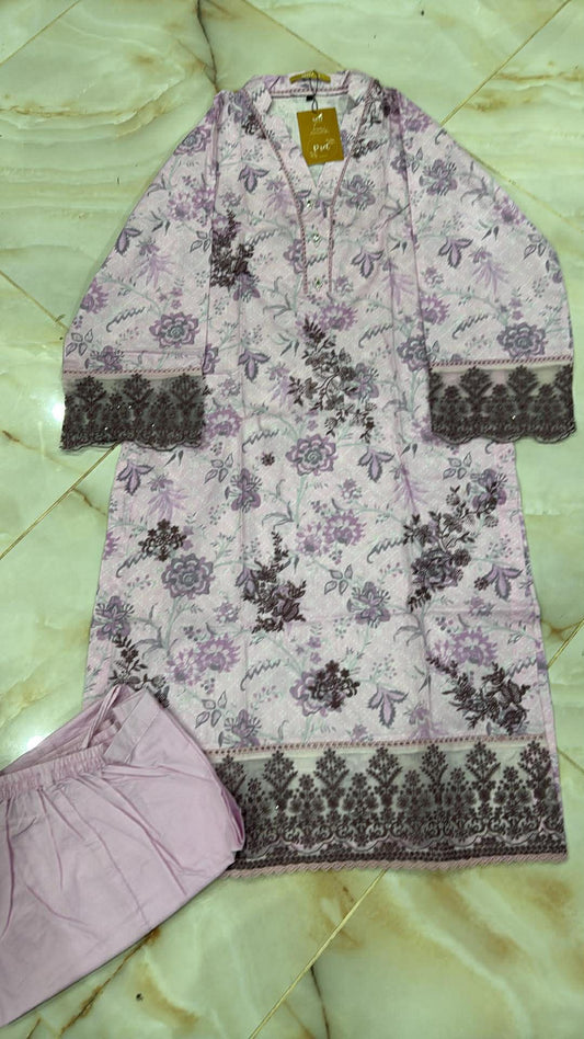 MTJ 02 PC STITCH SUIT / PINK -3441