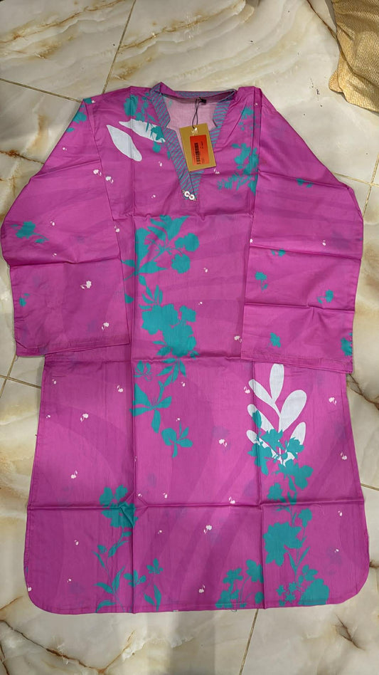 MTJ 01 PC STITCH KURTI / PINK