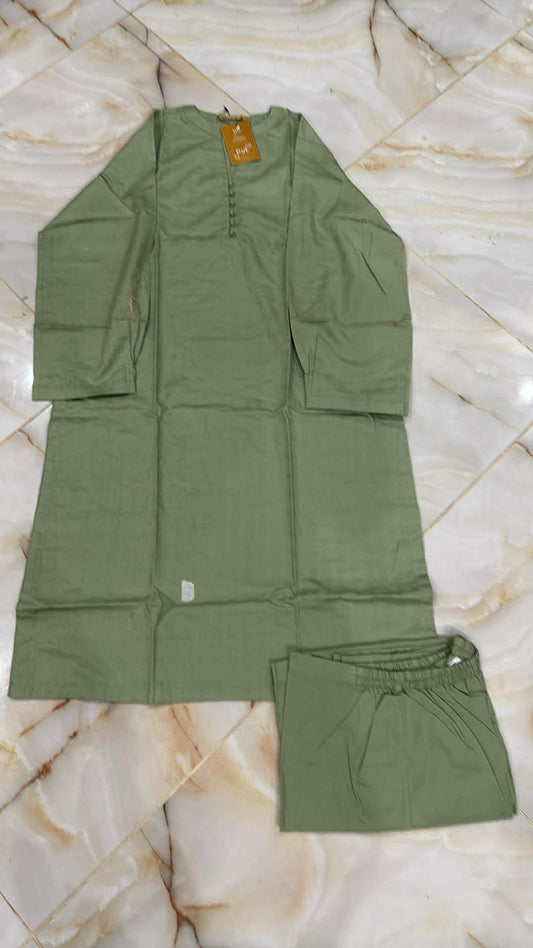 MTJ 02 PC STITCH SUIT / GREEN -3055