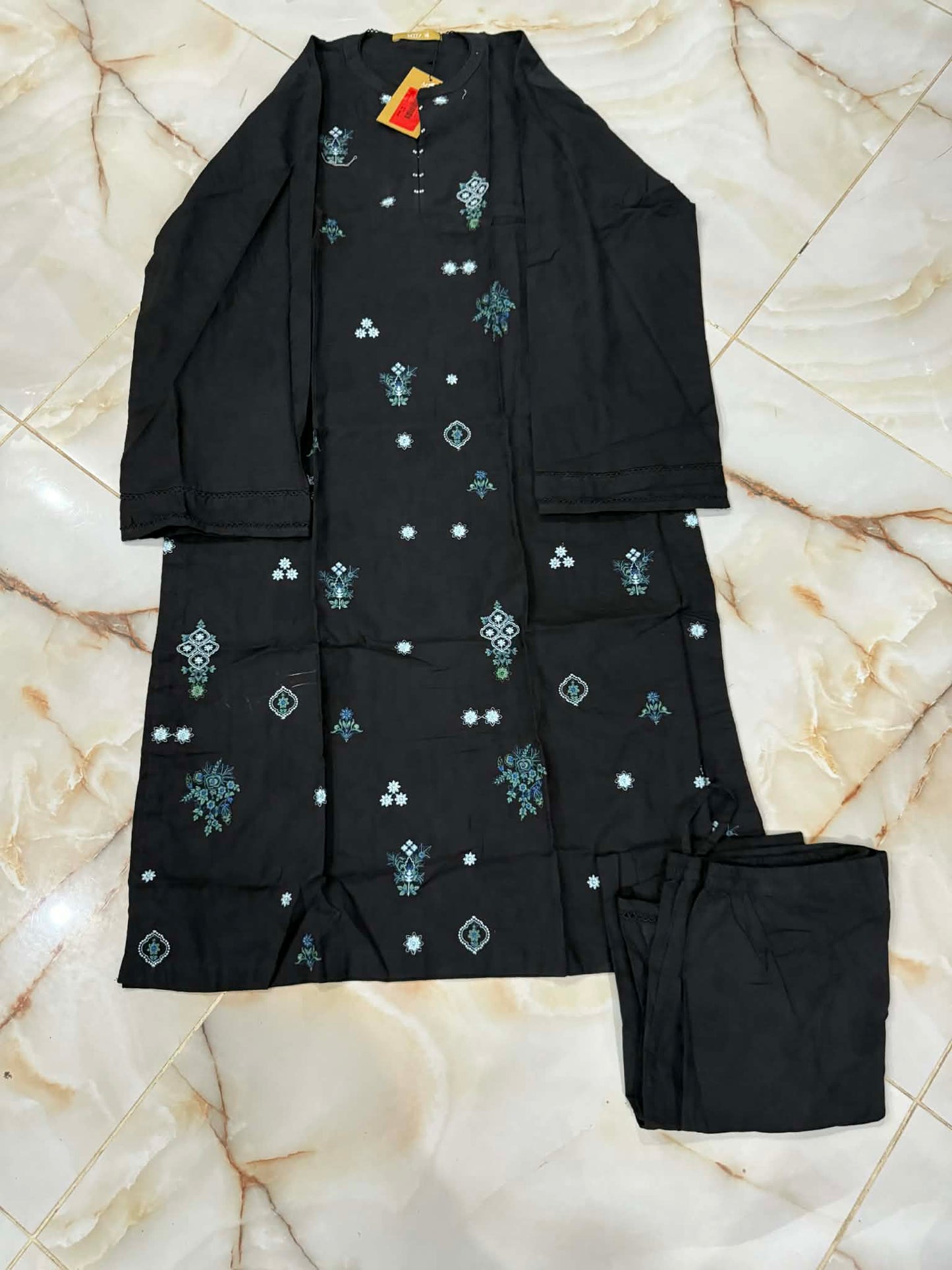 MTJ 02 PC STITCH SUIT / BLACK -3882
