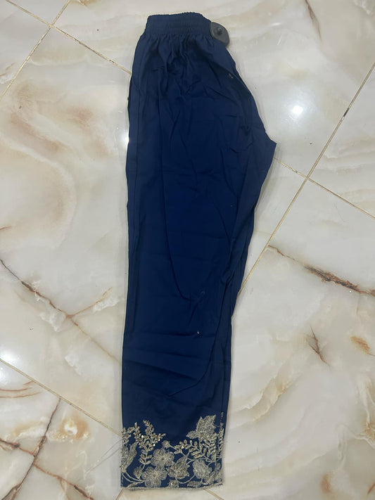 J. LADIES TROUSER / NAVY