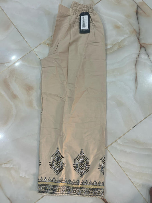 J. LADIES TROUSER /BEIGE