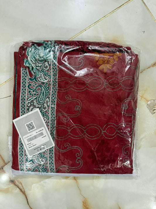 ALMIRA 01 PC LADIES SHAWL / RED