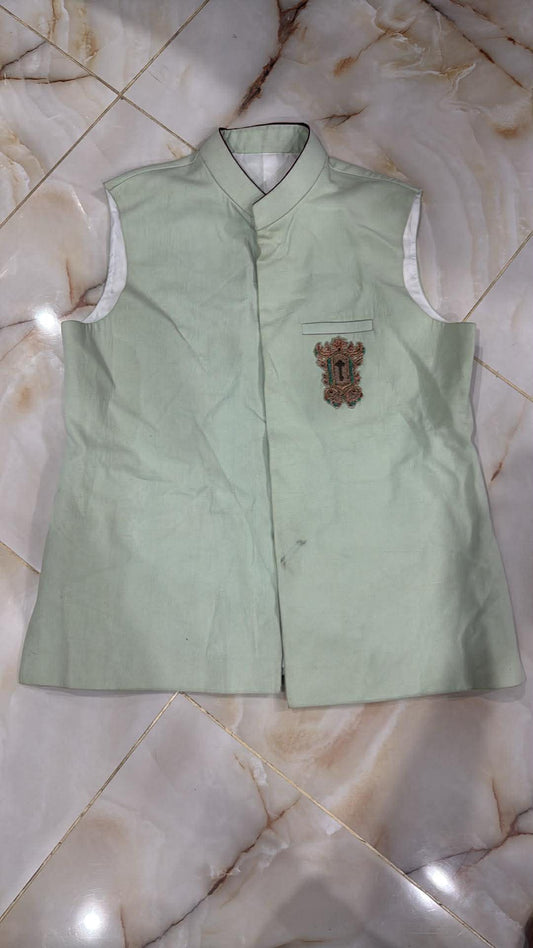ALMIRA 01 PC STITCH WASTCOAT / GREEN