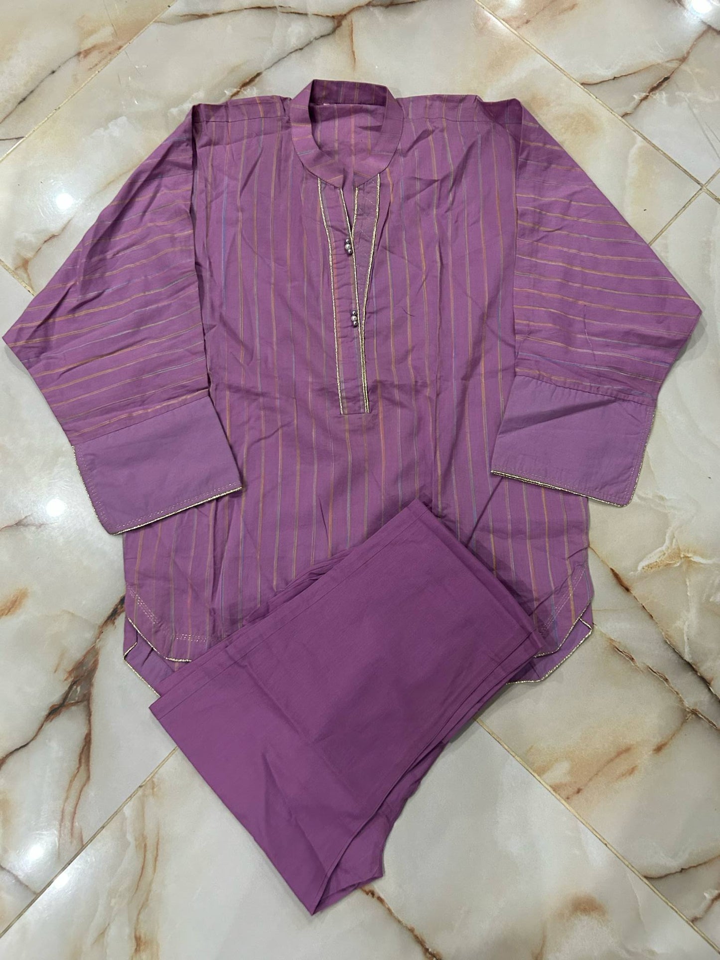 max 02 pcs stitch suit / purple
