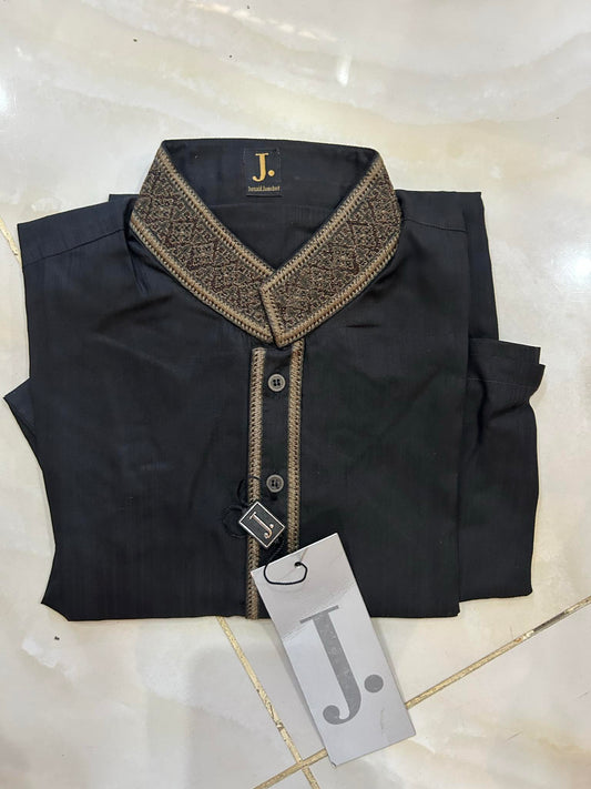 J. KIDS 01 PC STITCH KURTA / BLACK