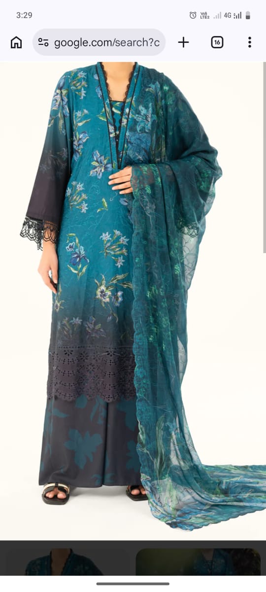 j. 03 pc stitch suit / aqwa new style