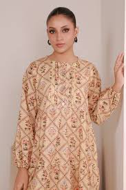 ZELLBURY 01 PC STITCH TUNICS / BEIGE 2512742