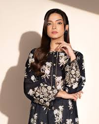 AL KARAM 02 PC STITCH SUIT / BLACK