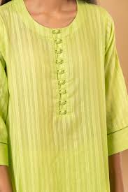 AL KARAM 02 PC STITCH SUIT / GREEN -6142