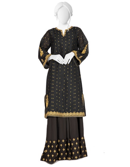 J.KURTI STITCH/WOMEN-IRIS BLACK