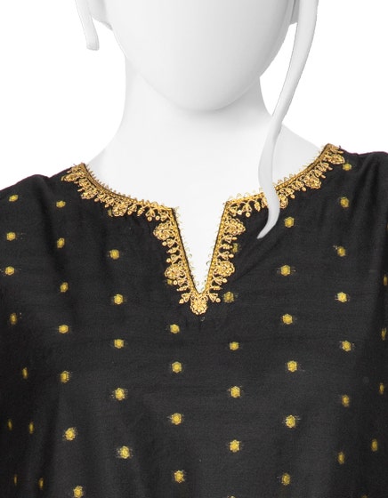 J.KURTI STITCH/WOMEN-IRIS BLACK