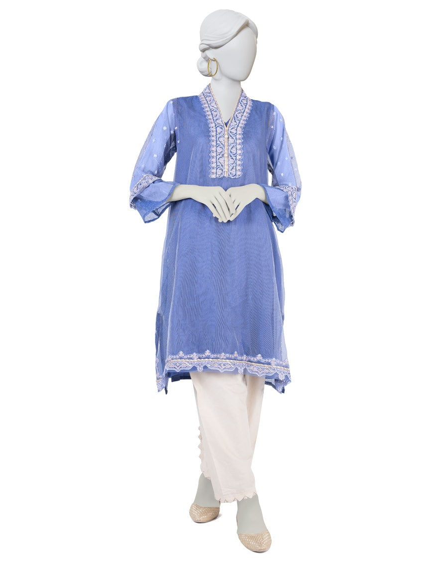 j. stitched kurti/blue