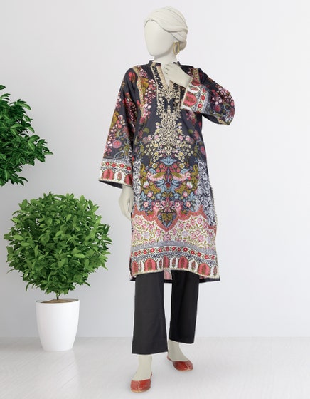 J. 01 PC STITCH KURTI / MULTI -405
