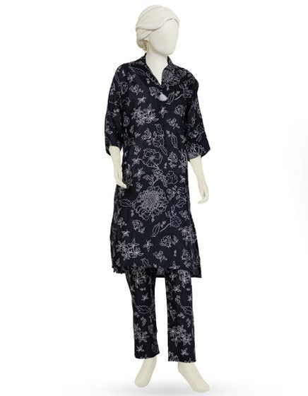 J. 01 PC STITCH KURTI / BLACK -417