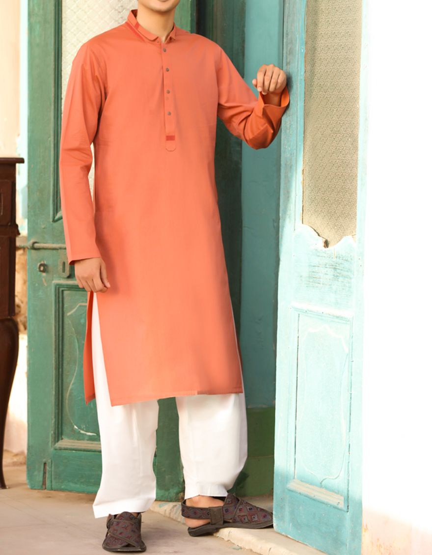 J. TEENS KURTA /RUST