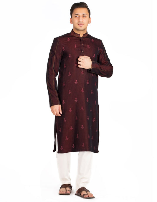 J.TEENS SPECIAL KURTA /MAROON