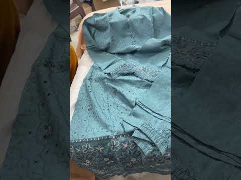 TAWAKAL RUBA 03 PC STITCH SUIT / SEA GREEN D-9538