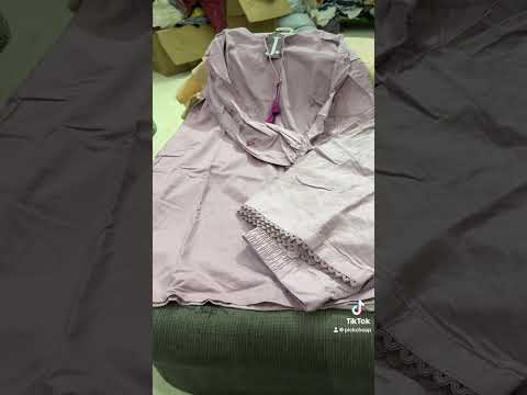 J. 02PC STITCH PINK TEXTURED COORD SET 2196S