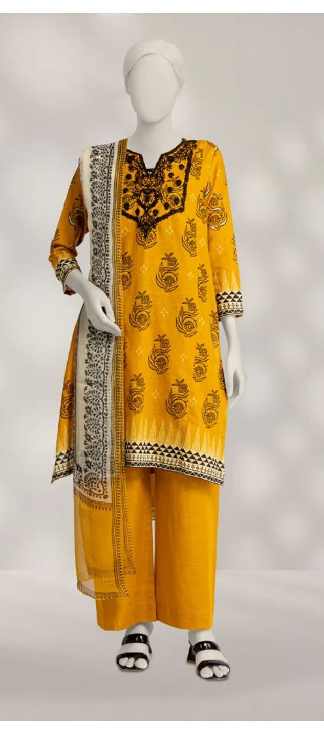 J. 03PC STITCH/ orangish-002