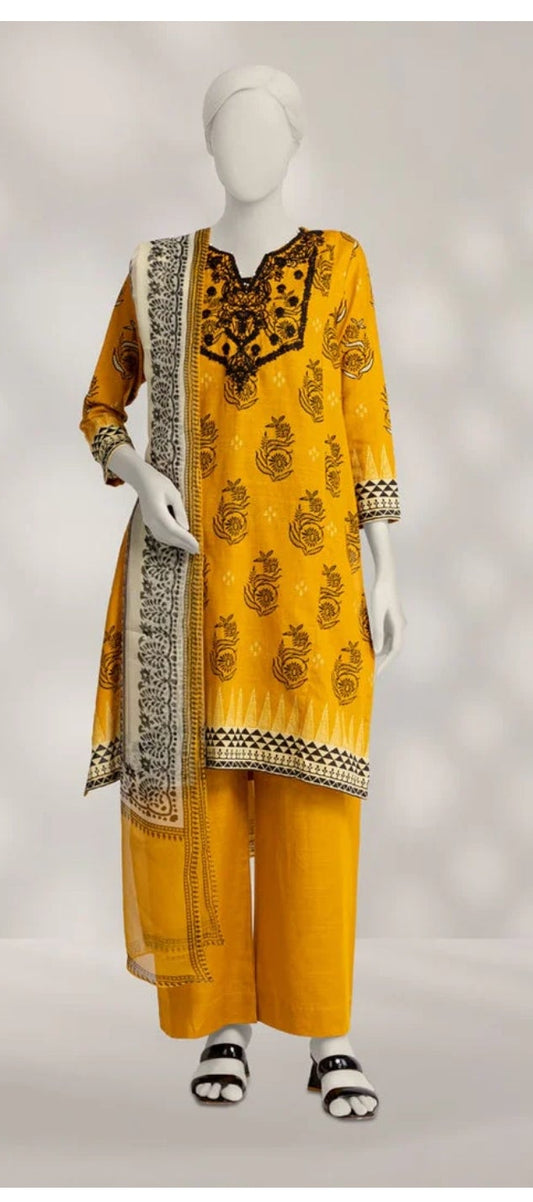 J. 03PC STITCH/ orangish-002