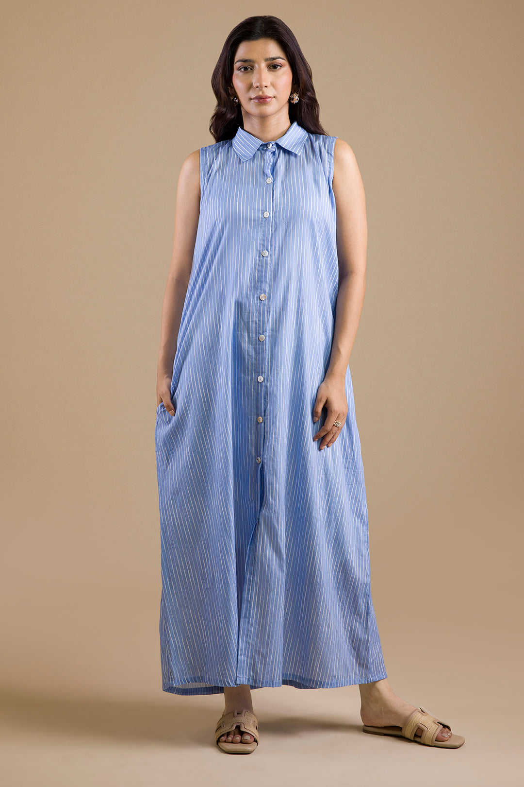 ZELLBURY 01PC TUNIC STITCH/BLUE-251376