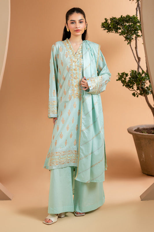 ZELLBURY 03PC STITCH/MINT GREEN-2532511